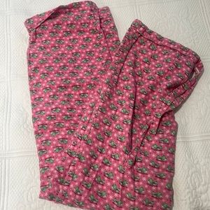 Vineyard vines Pink Christmas whale pants size XS good used condition